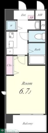 クレベールの物件間取画像